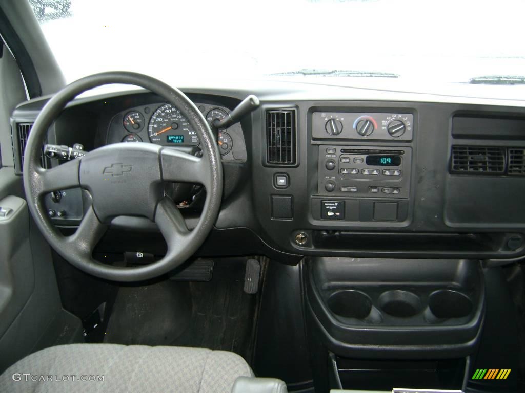 2006 Express 2500 Cargo Van - Summit White / Medium Dark Pewter photo #16