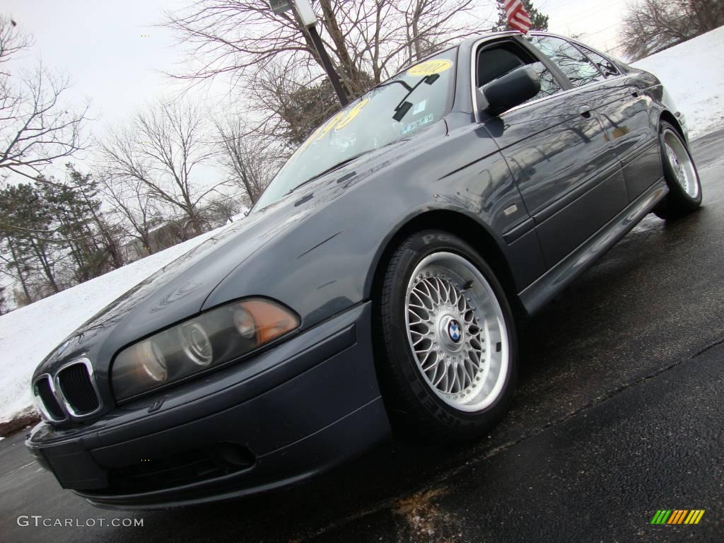 Steel Blue Metallic BMW 5 Series