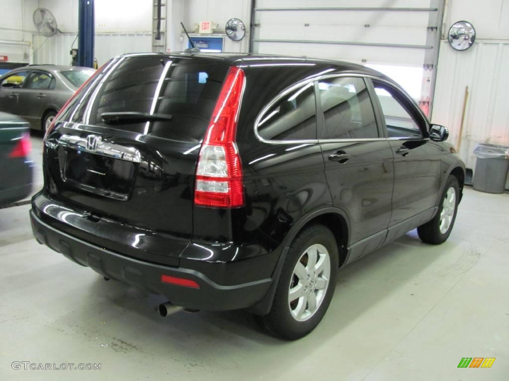 2002 CR-V LX 4WD - Nighthawk Black Pearl / Black photo #2