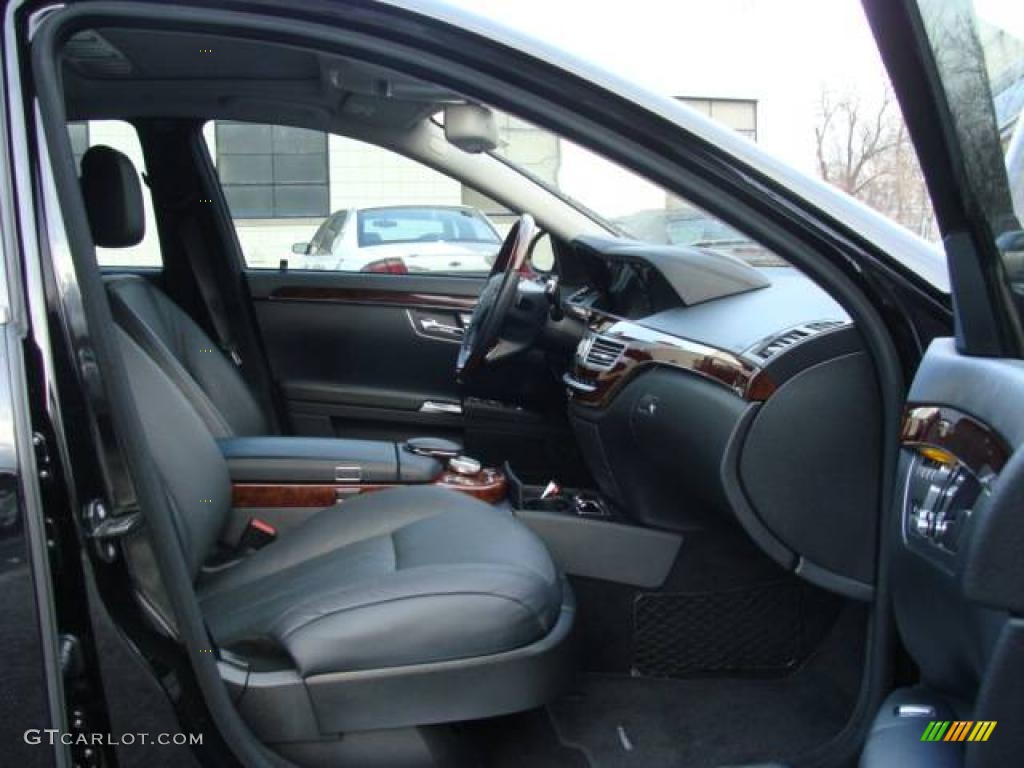 2008 S 550 4Matic Sedan - Black / Black photo #9