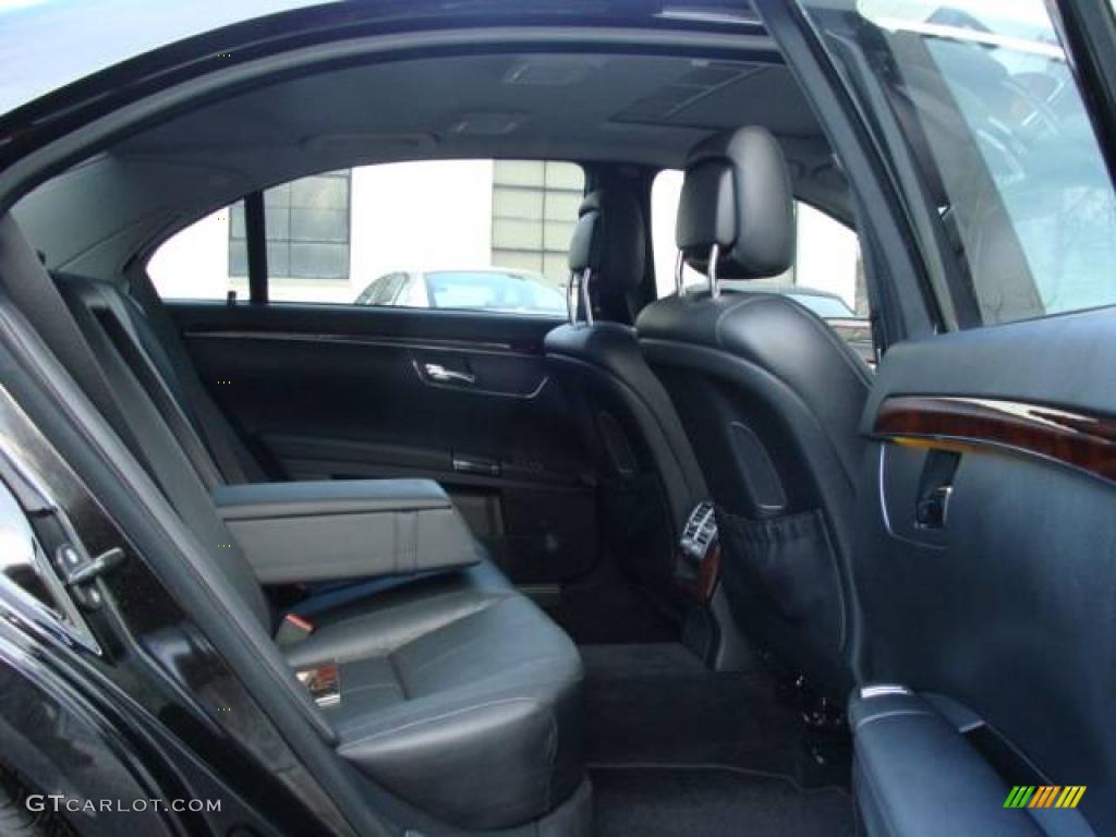 2008 S 550 4Matic Sedan - Black / Black photo #13