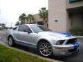 Brilliant Silver Metallic 2008 Ford Mustang Shelby GT500KR Coupe Exterior