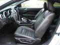 Black 2008 Ford Mustang Shelby GT500KR Coupe Interior Color
