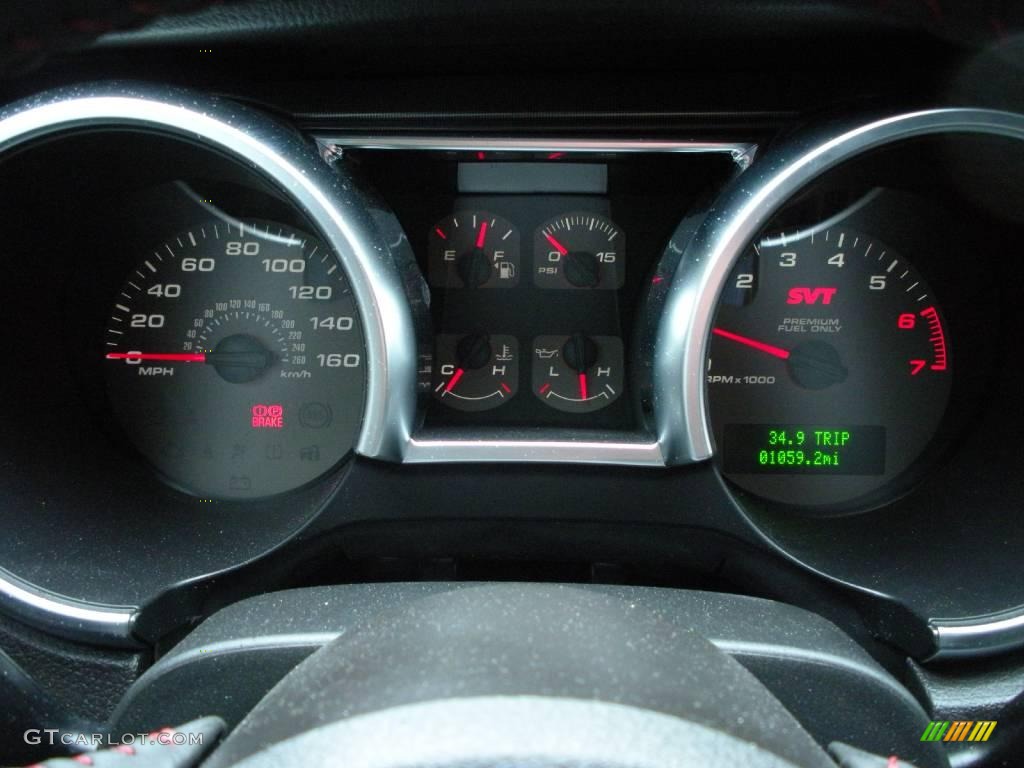 2008 Ford Mustang Shelby GT500KR Coupe Gauges Photos