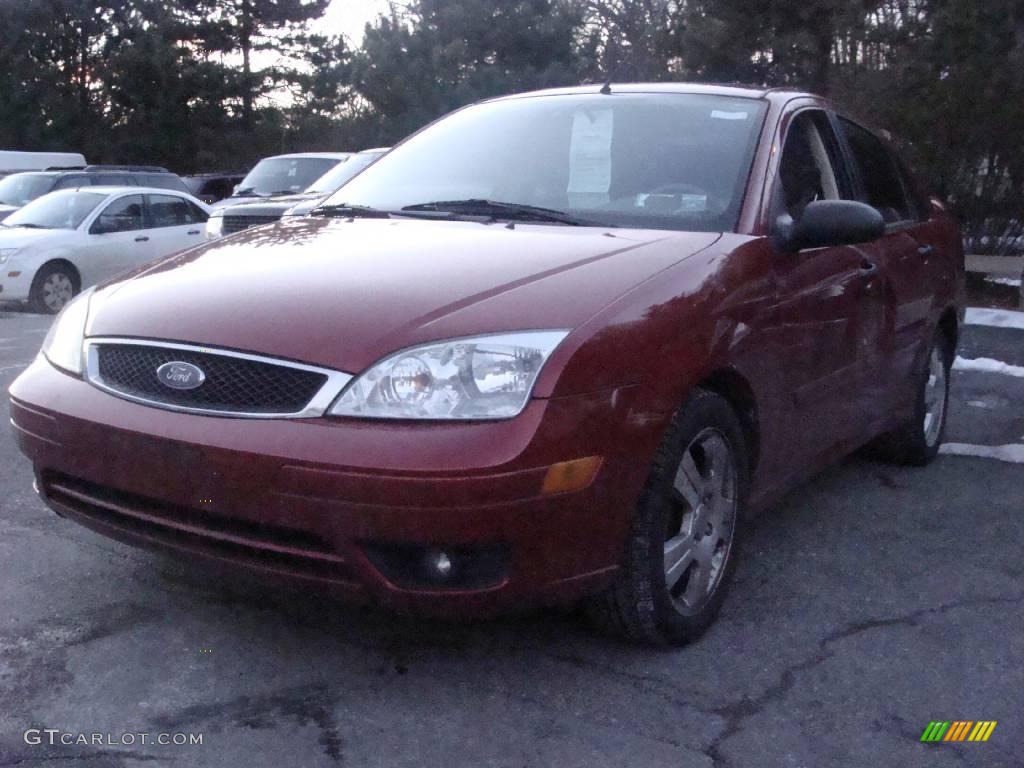 Sangria Red Metallic Ford Focus