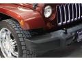 2007 Red Rock Crystal Pearl Jeep Wrangler Unlimited Sahara  photo #36