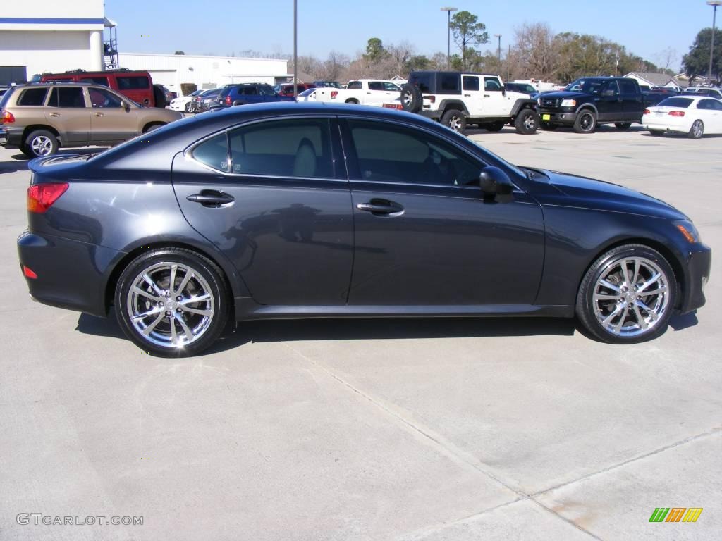 2007 IS 250 - Smoky Granite Mica / Sterling photo #2