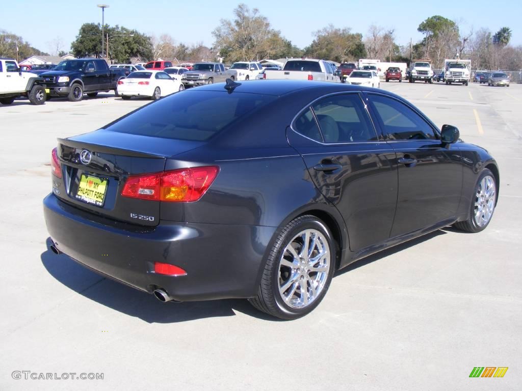 2007 IS 250 - Smoky Granite Mica / Sterling photo #3