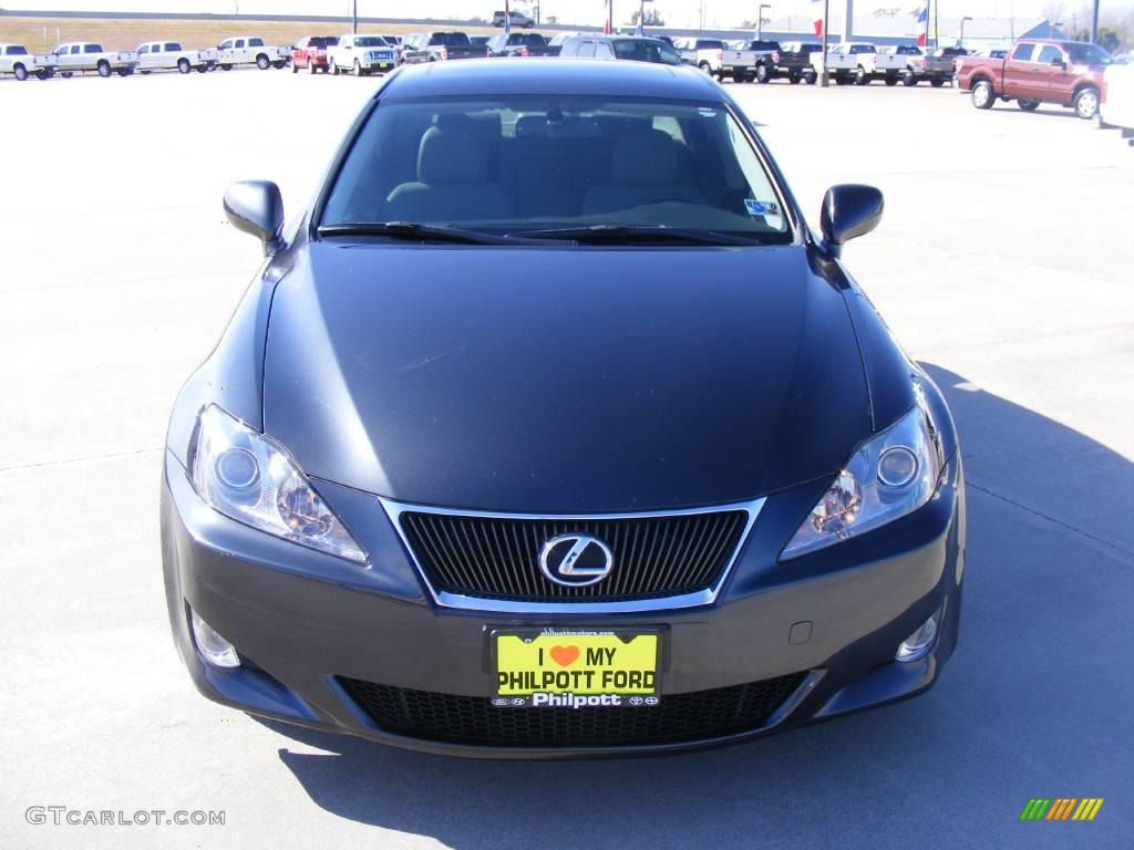 2007 IS 250 - Smoky Granite Mica / Sterling photo #8