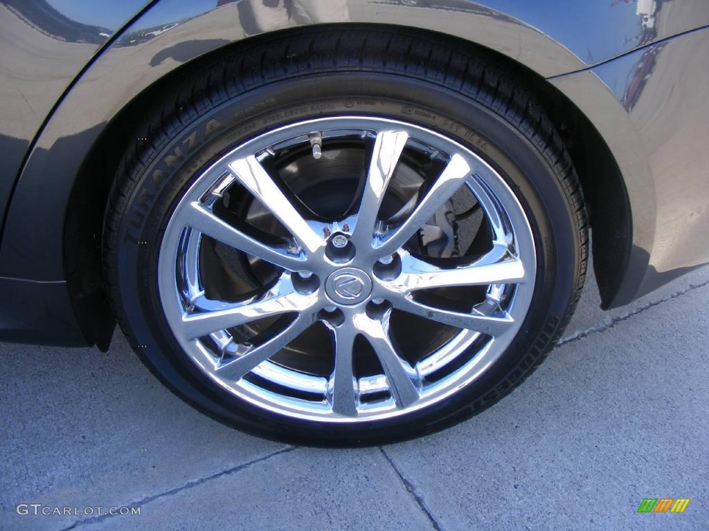 2007 IS 250 - Smoky Granite Mica / Sterling photo #13