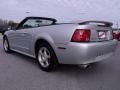 2003 Silver Metallic Ford Mustang V6 Convertible  photo #3