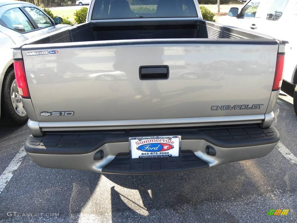 2001 S10 Extended Cab - Light Pewter Metallic / Graphite photo #10