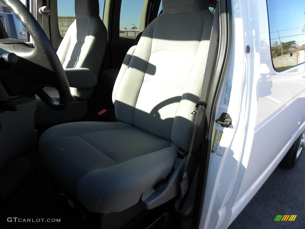 2009 E Series Van E350 Super Duty XLT Passenger - Oxford White / Medium Flint photo #4