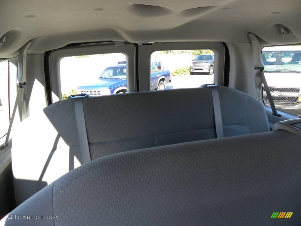 2009 E Series Van E350 Super Duty XLT Passenger - Oxford White / Medium Flint photo #10