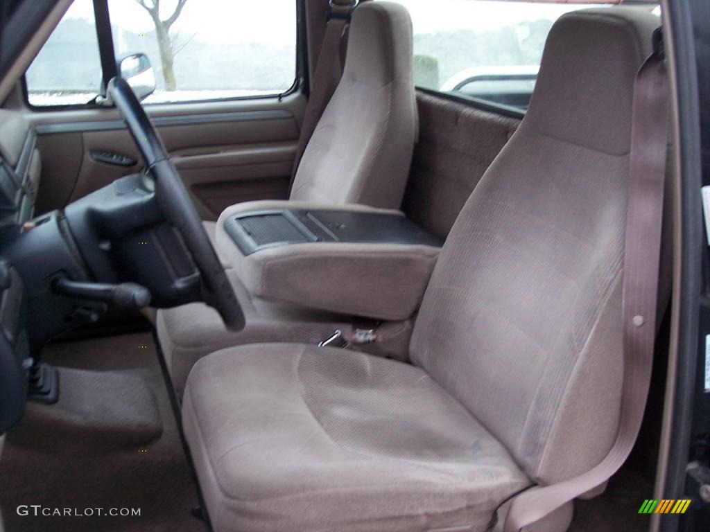 1995 F150 Eddie Bauer Regular Cab - Black / Beige photo #23