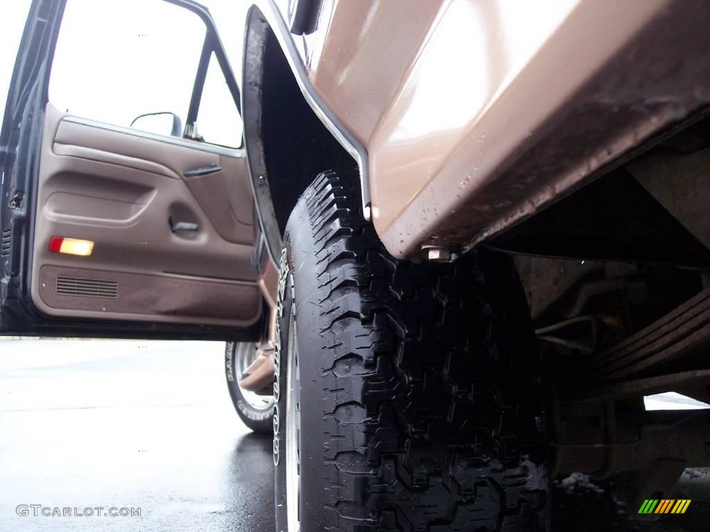 1995 F150 Eddie Bauer Regular Cab - Black / Beige photo #53