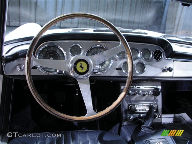1963 Ferrari 250 GTE Standard 250 GTE Model Blue Dashboard Photo #244900