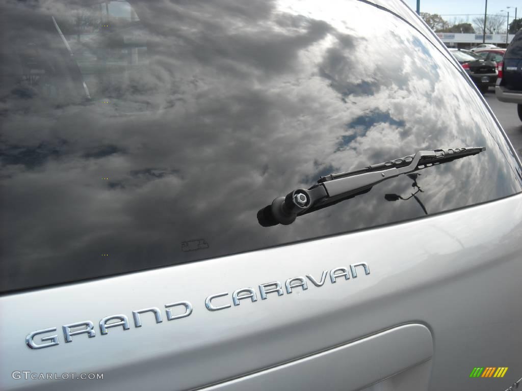 2007 Grand Caravan SXT - Bright Silver Metallic / Medium Slate Gray photo #15