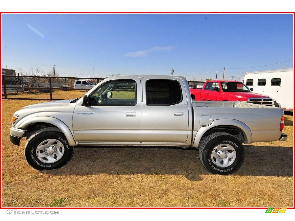 2004 Tacoma V6 PreRunner Double Cab - Lunar Mist Metallic / Charcoal photo #2