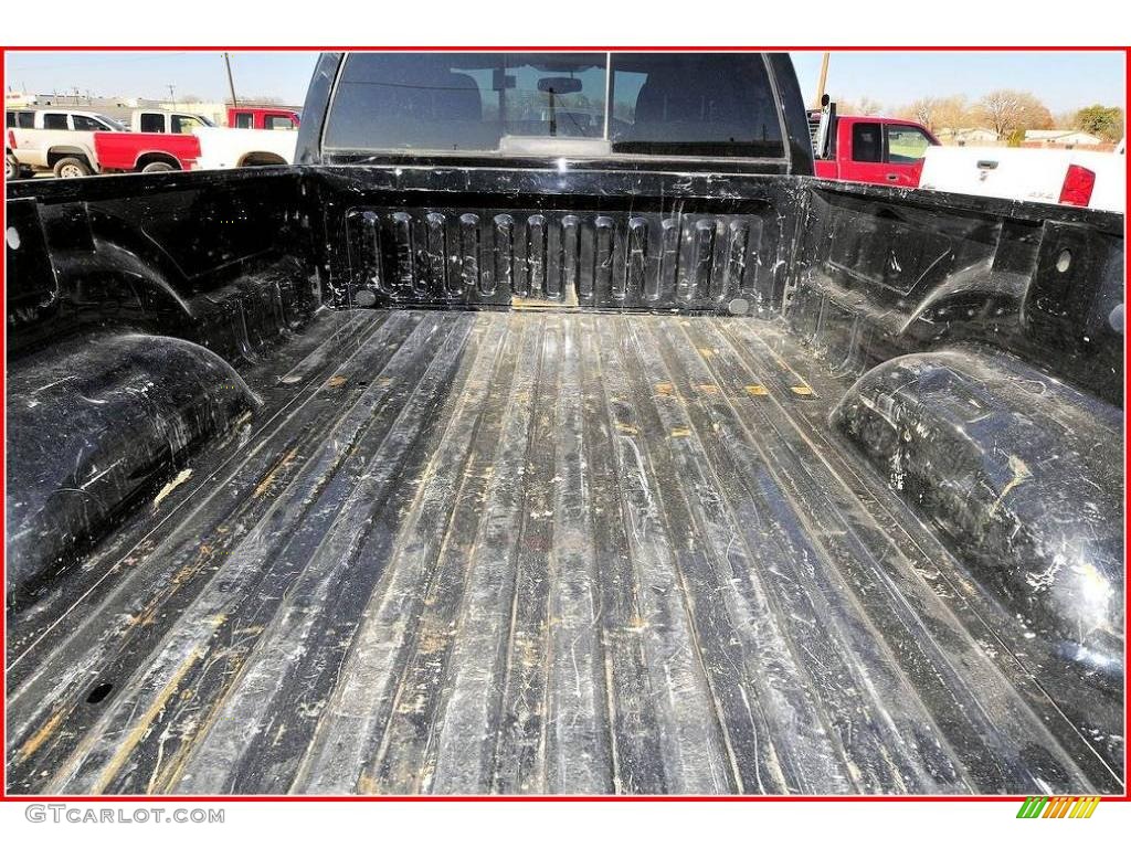 2005 Ram 3500 SLT Quad Cab 4x4 Dually - Black / Taupe photo #6