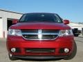 2009 Inferno Red Crystal Pearl Dodge Journey SXT  photo #8