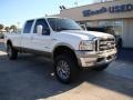 2007 Oxford White Ford F350 Super Duty King Ranch Crew Cab 4x4  photo #2