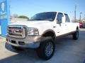 Oxford White - F350 Super Duty King Ranch Crew Cab 4x4 Photo No. 4
