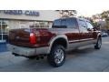Dark Toreador Red - F350 Super Duty King Ranch Crew Cab 4x4 Photo No. 8