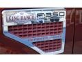 2008 Dark Toreador Red Ford F350 Super Duty King Ranch Crew Cab 4x4  photo #44