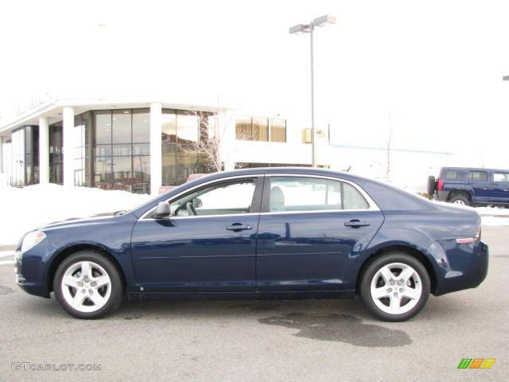 2009 Malibu LS Sedan - Imperial Blue Metallic / Titanium photo #1