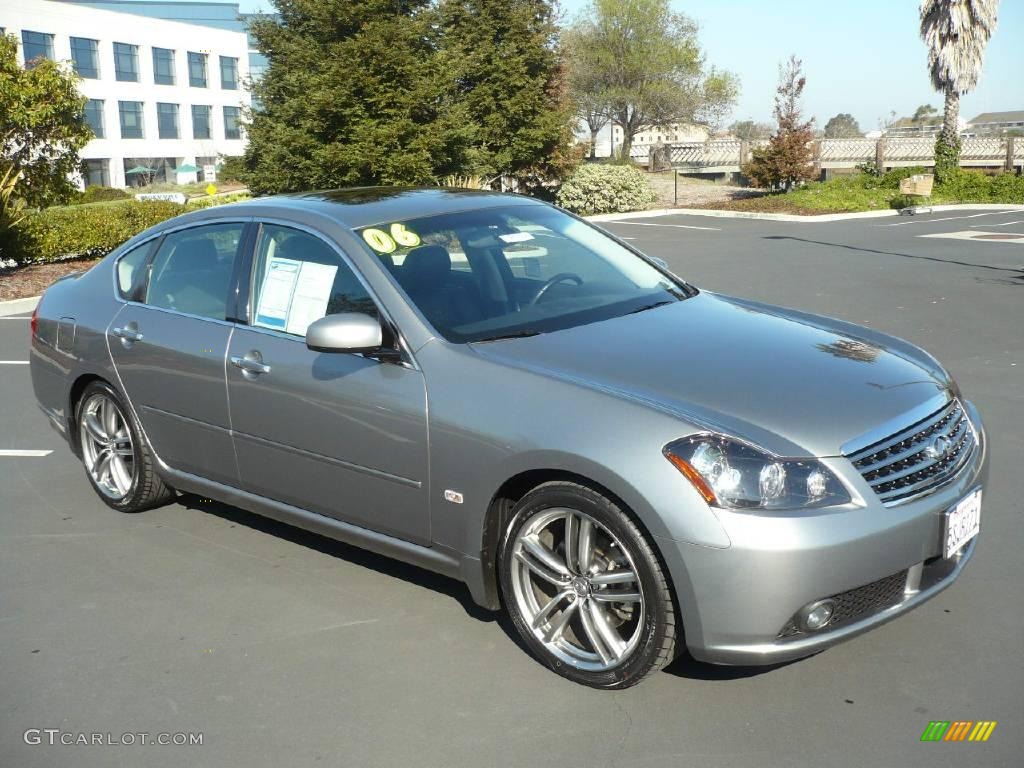 2006 M 45 Sport Sedan - Diamond Graphite Metallic / Graphite photo #1