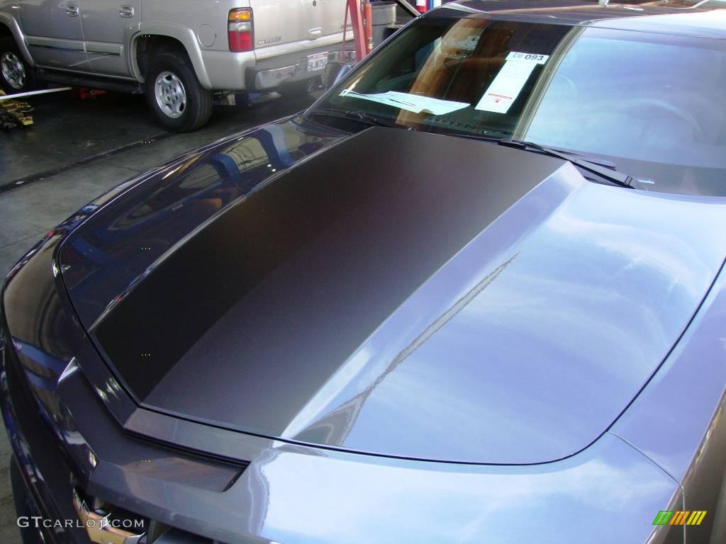 2010 Camaro SS/RS Coupe - Cyber Gray Metallic / Black photo #11