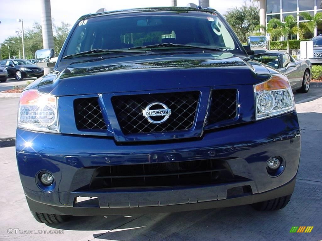 2008 Armada SE - Majestic Blue / Charcoal photo #9