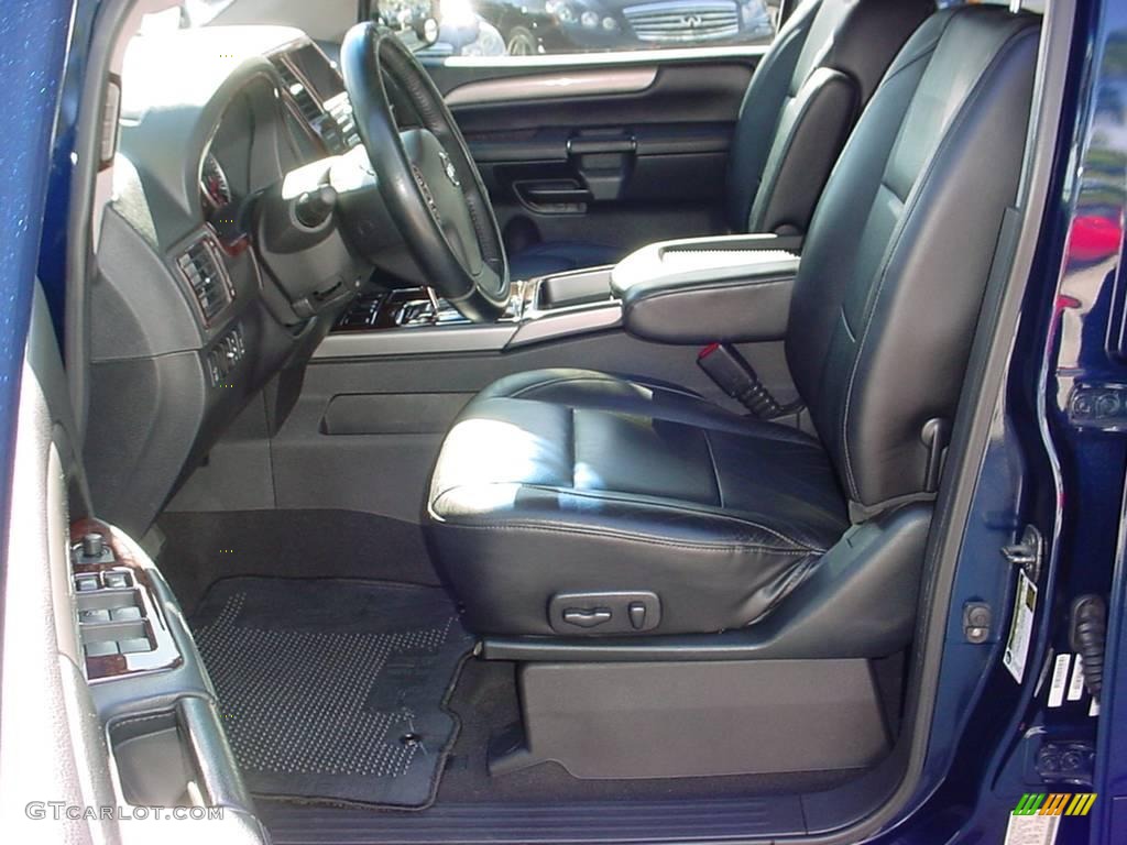 2008 Armada SE - Majestic Blue / Charcoal photo #11