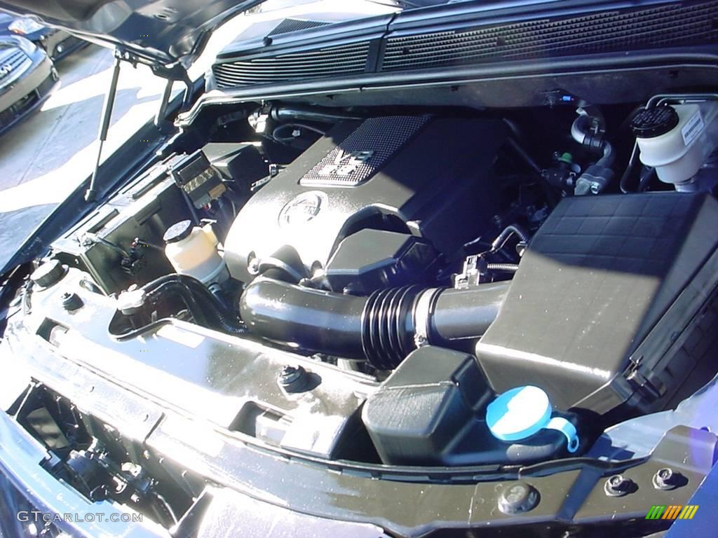 2008 Armada SE - Majestic Blue / Charcoal photo #26