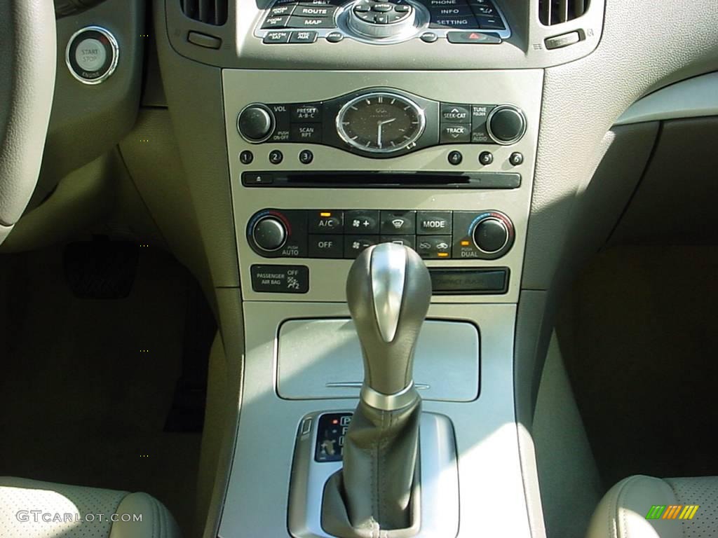 2008 G 35 Sedan - Ivory Pearl White / Wheat photo #24