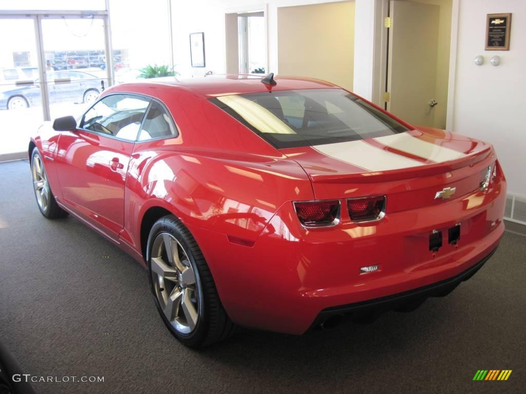 2010 Camaro SS/RS Coupe - Victory Red / Black photo #5