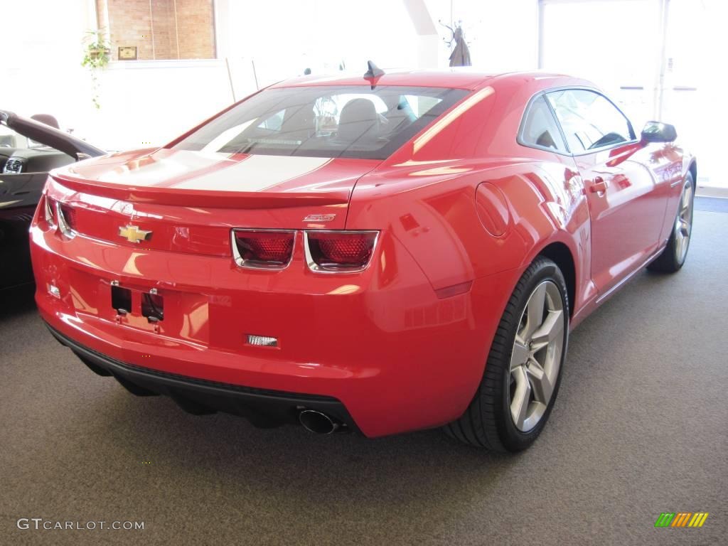 2010 Camaro SS/RS Coupe - Victory Red / Black photo #7