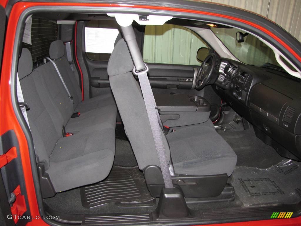 2008 Silverado 1500 LT Extended Cab 4x4 - Victory Red / Dark Titanium photo #14