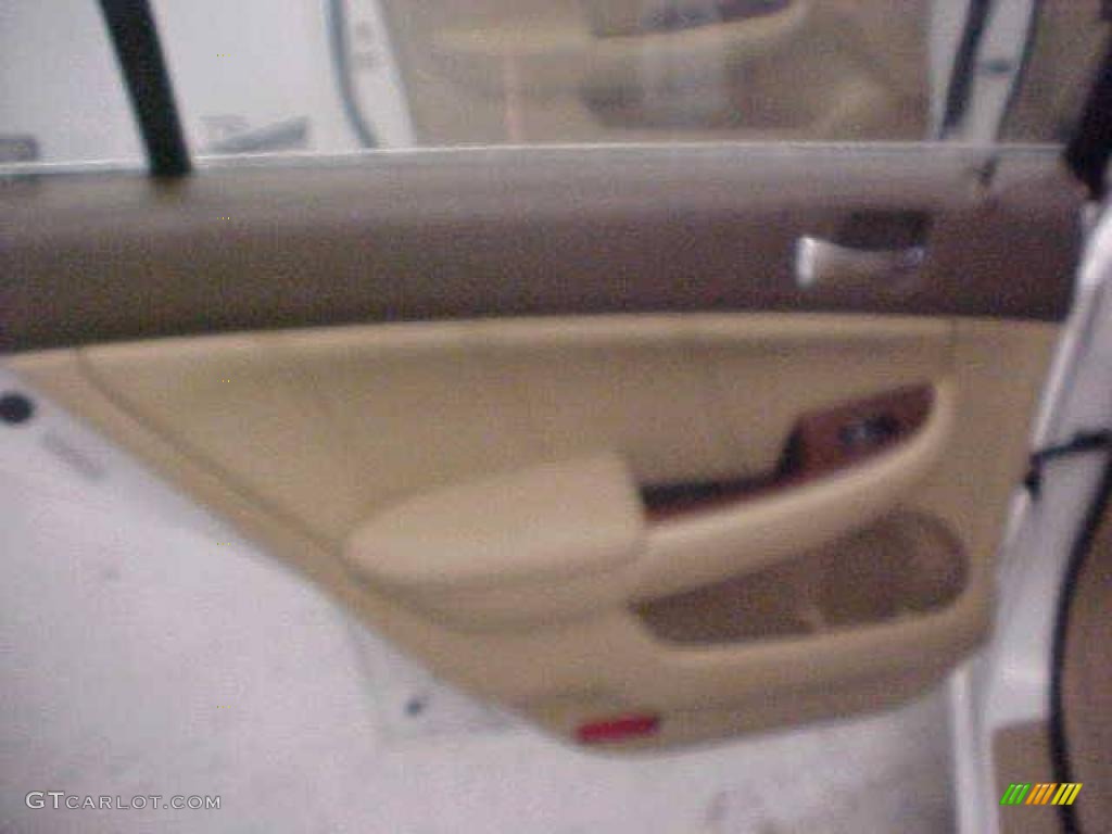 2007 Accord EX-L V6 Sedan - Taffeta White / Ivory photo #9