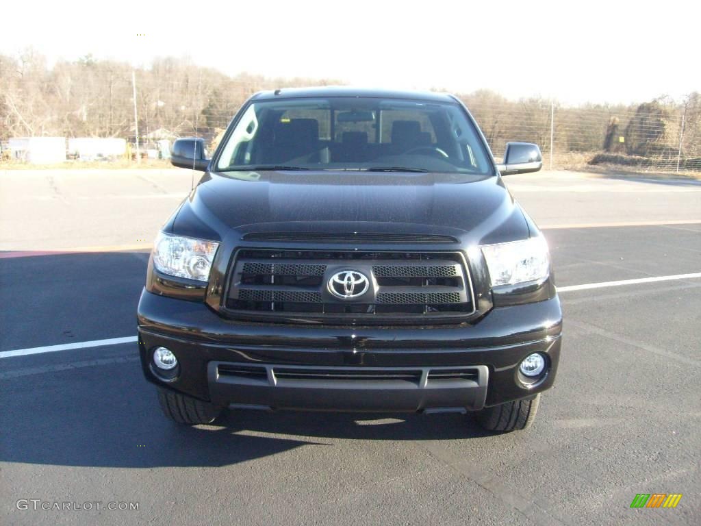 2010 Tundra TRD Sport Double Cab - Black / Black photo #8