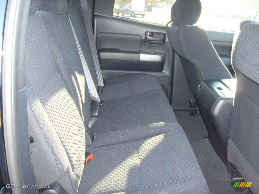 Black Interior 2010 Toyota Tundra TRD Sport Double Cab Photo #24499674