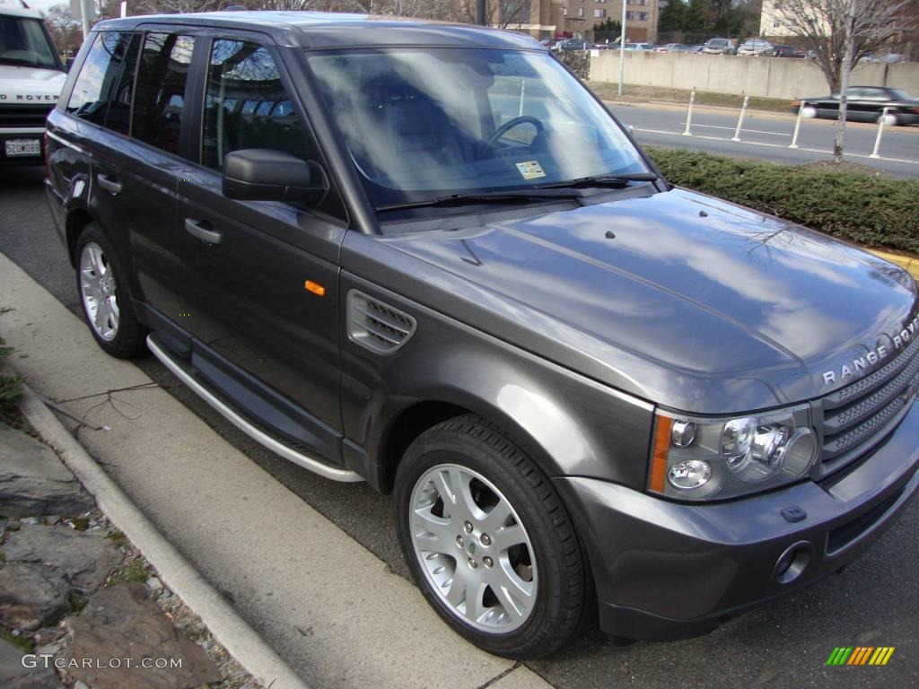 2006 Range Rover Sport HSE - Bonatti Grey Metallic / Ebony Black photo #6