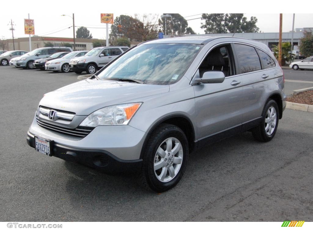 2007 CR-V EX-L - Whistler Silver Metallic / Gray photo #7