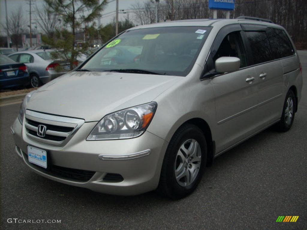 2006 Odyssey EX-L - Silver Pearl Metallic / Gray photo #7