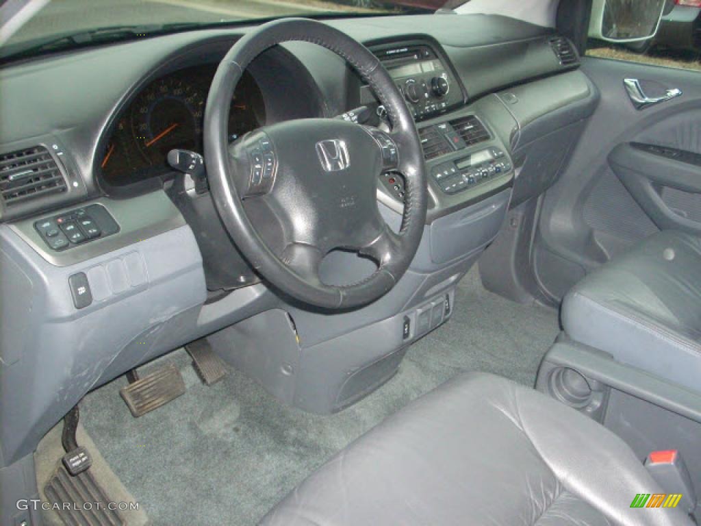 2006 Odyssey EX-L - Silver Pearl Metallic / Gray photo #11