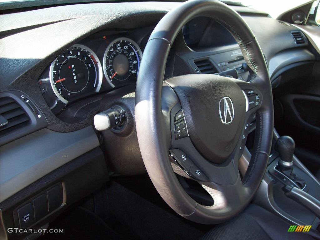 2009 TSX Sedan - Premium White Pearl / Ebony photo #15