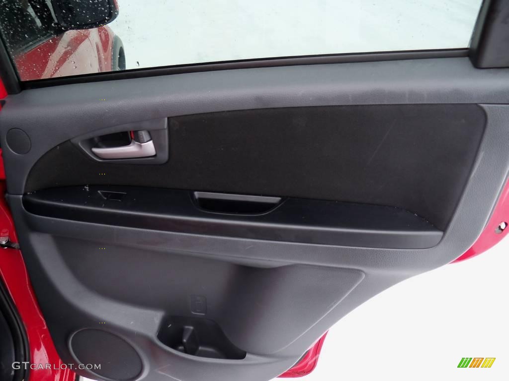 2007 SX4 Sport AWD - Bright Red / Black photo #23