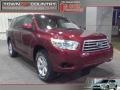 2008 Salsa Red Pearl Toyota Highlander 4WD  photo #1