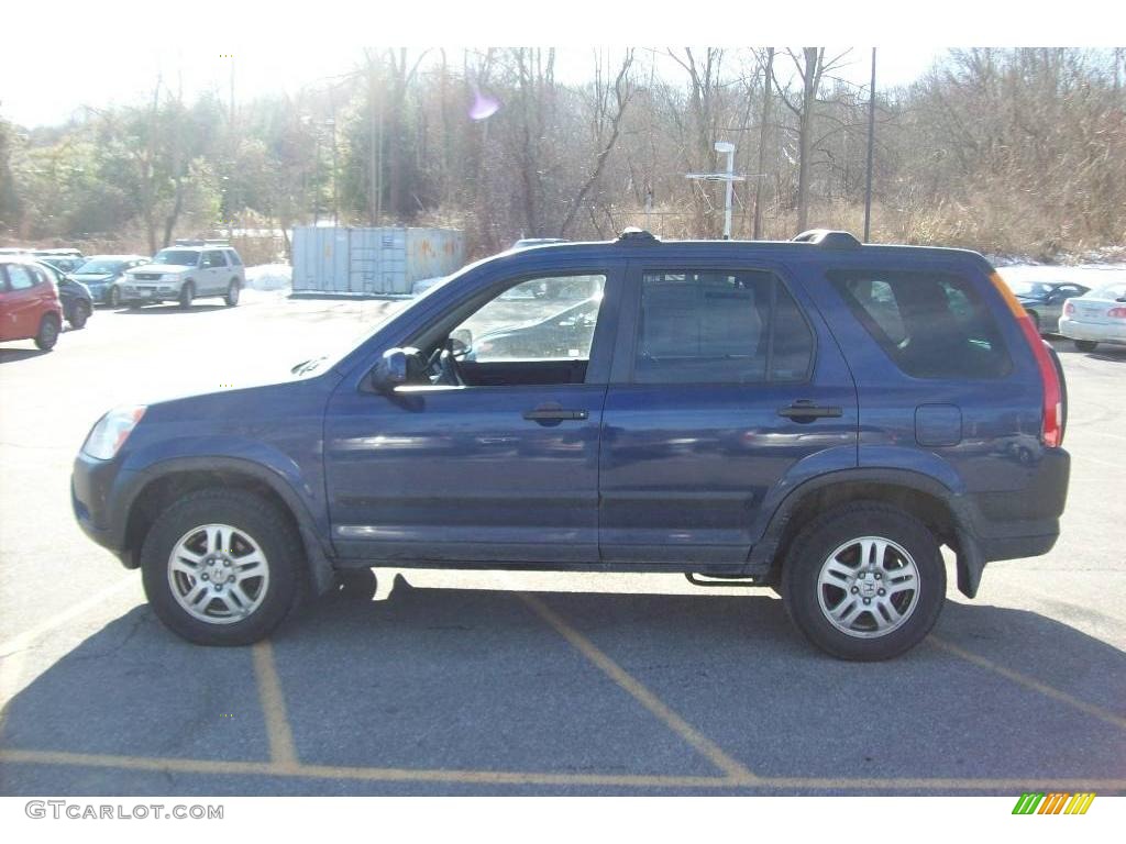 2003 CR-V EX 4WD - Eternal Blue Pearl / Black photo #19